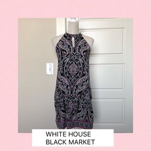 White House Black Market Criss Coss Back Dress
